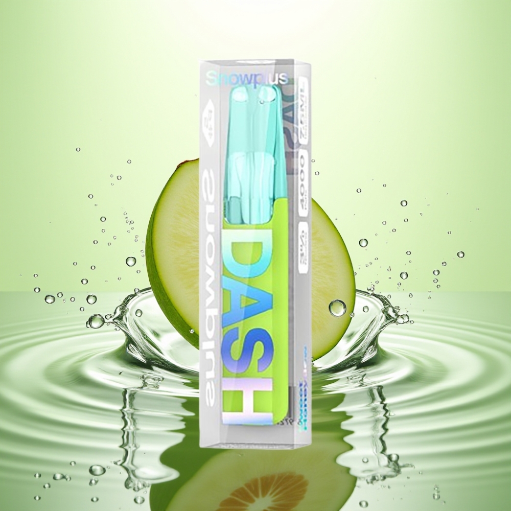 Snowplus Dash 4000 Puff Tek Kullanımlık Cihaz Tatlı Kavun Seramik Atomizer 530mAh