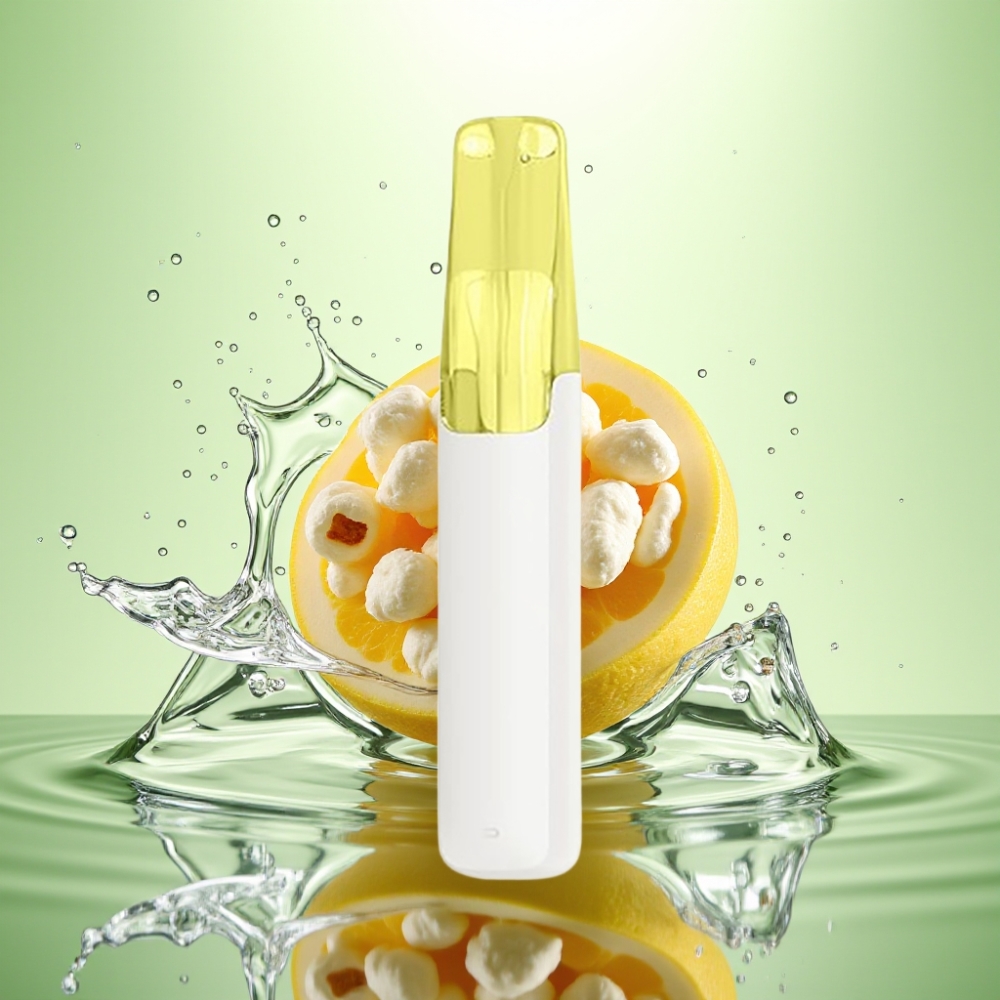 Snowplus Dash 4000 Puff Tek Kullanımlık Cihaz Vanilya Patlamış Mısır Seramik Atomizer 7.5 ml