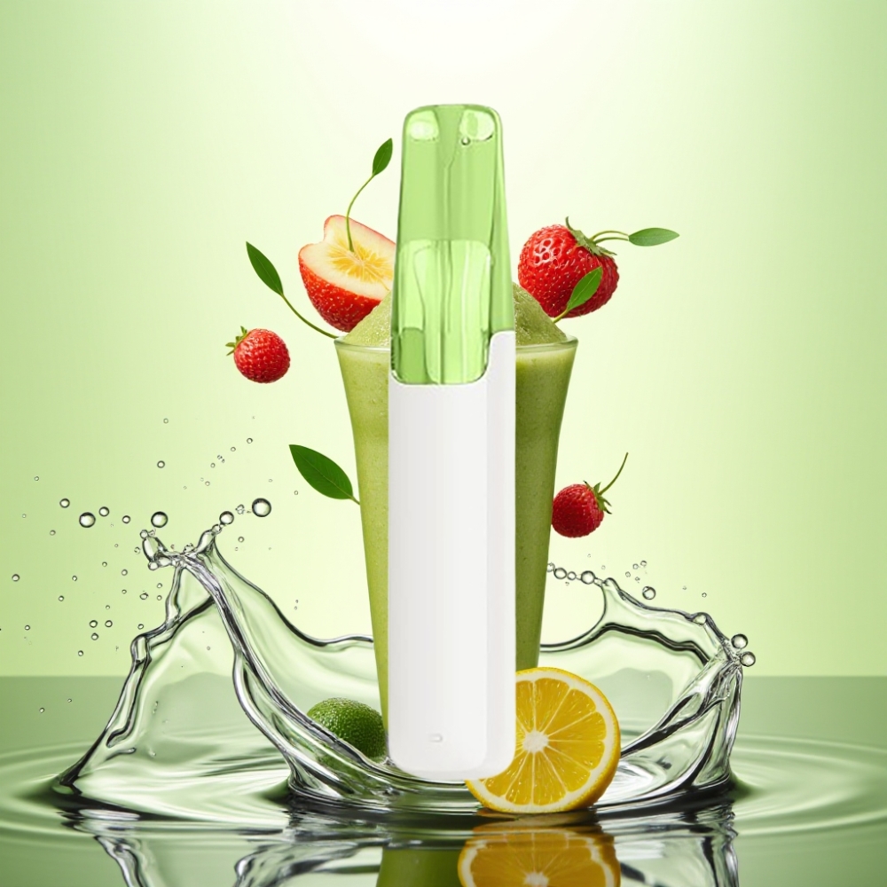 Snowplus Dash 4000 Puffs Seramik Atomizerli Disposable Cihaz Matcha Smoothie