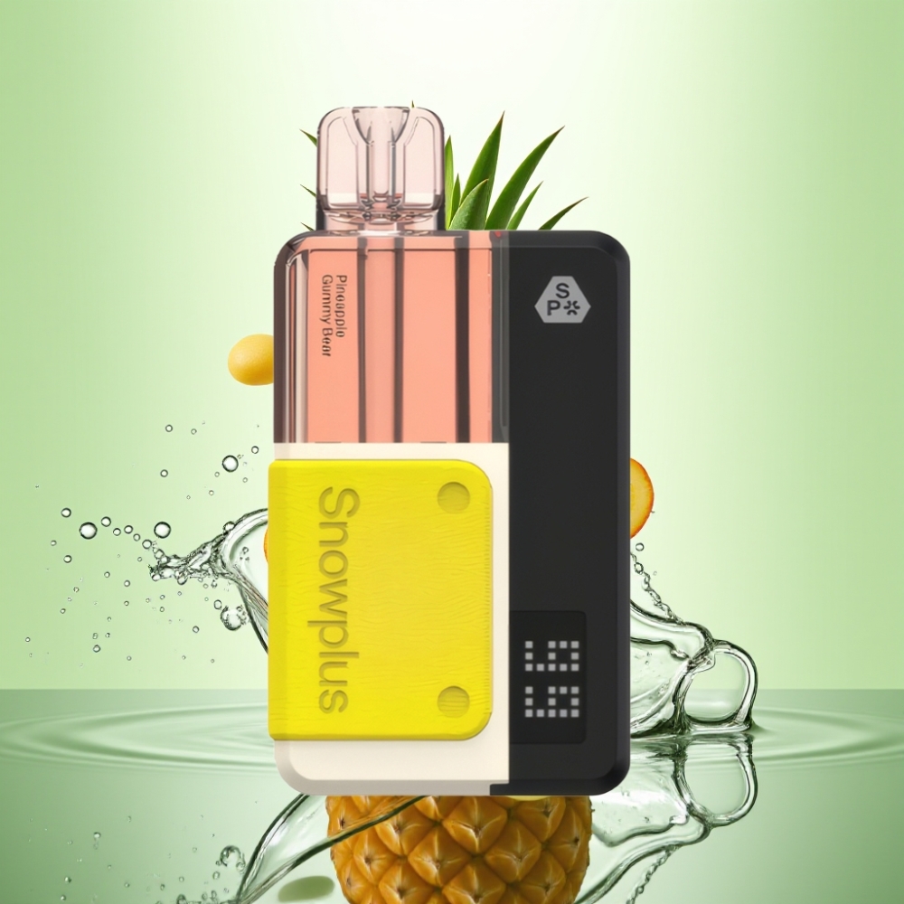 Snowplus Swift 15000 Puff Pod Kit Ananaslı Ayıcık Şekeri 43x81x25mm 65g Dual Mesh 1000mAh 2+10ml
