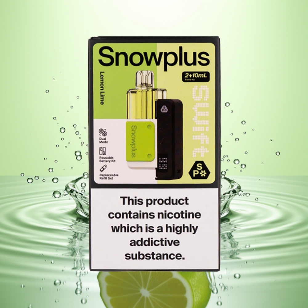 Snowplus Swift 5000 Puff Ön Dolu Pod Kit Limon Lime 1000mAh 2+10ml Dual Mesh